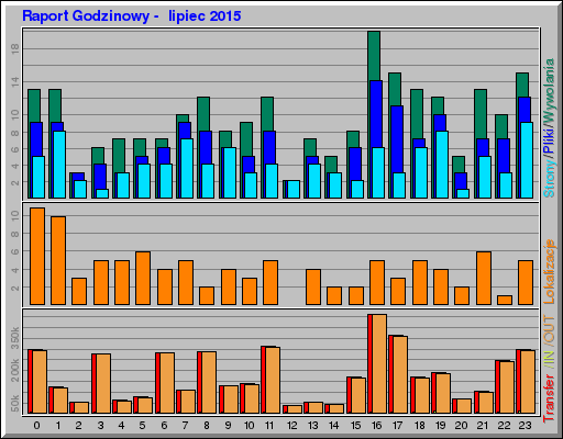 Raport Godzinowy -  lipiec 2015